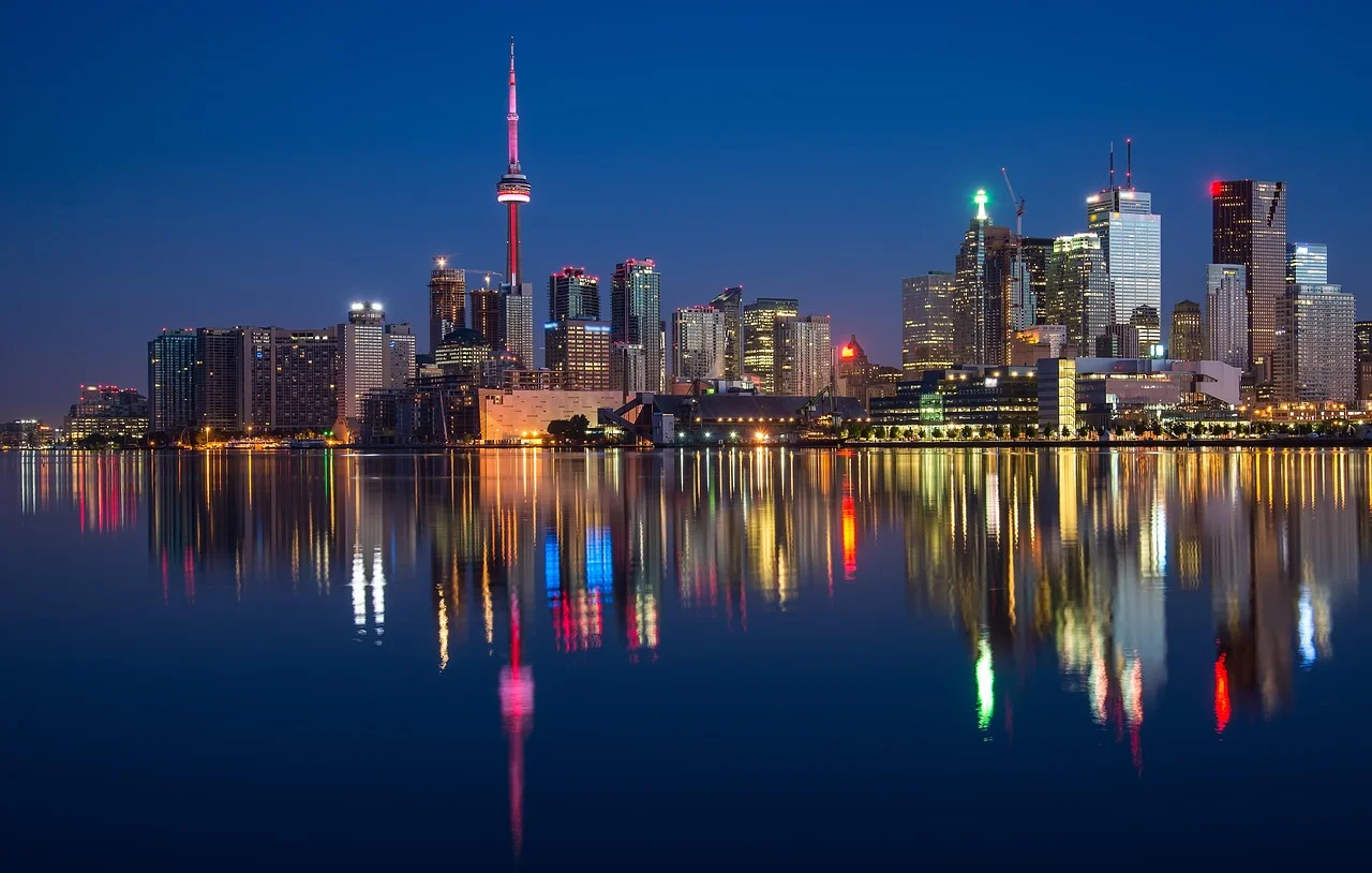 Hamilton waterfront Bayfront Park — North End business area
